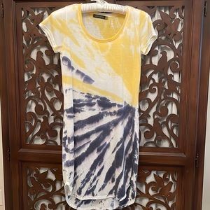 Cotton tie dye dress